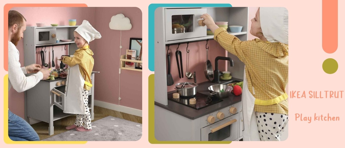 آشپزخانه بازی کودک ایکیا مدل IKEA SILLTRUT